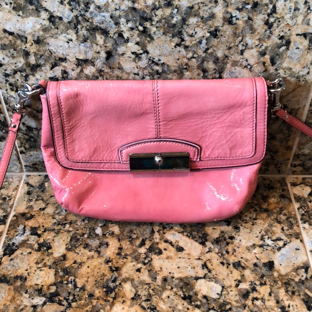 Pink Coach Handbag